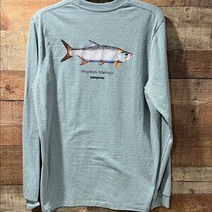 Patagonia Tarpon World Trout  Long Sleeve men's medium